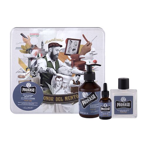 Šampon na vousy PRORASO Azur Lime Beard Wash 200 ml poškozená krabička Kazeta