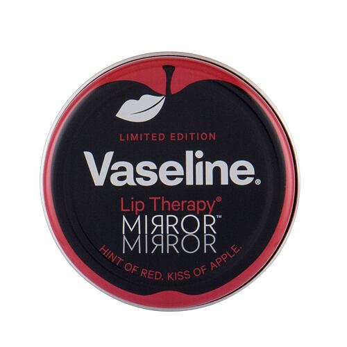 Balzám na rty Vaseline Lip Therapy Mirror 20 g Hint Of Red, Kiss Of Apple poškozený obal