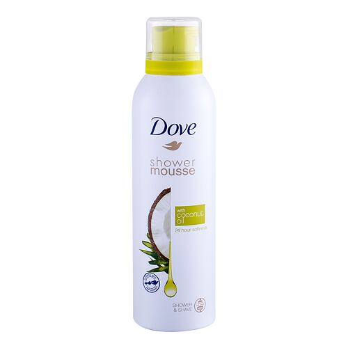 Sprchová pěna Dove Shower Mousse Coconut Oil 200 ml poškozený flakon