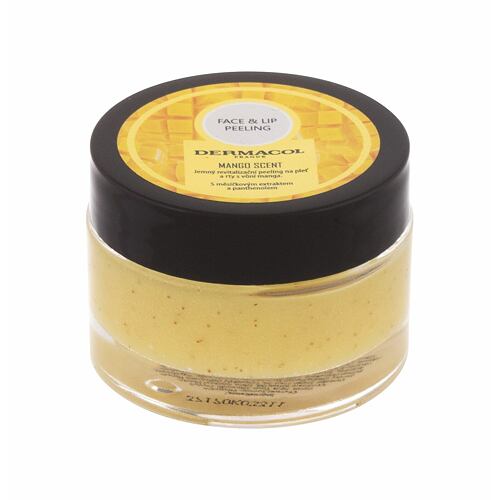 Peeling Dermacol Face & Lip Peeling Mango Scent 50 g