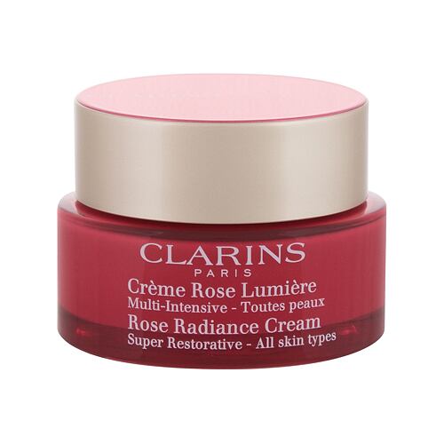 Denní pleťový krém Clarins Rose Radiance 50 ml