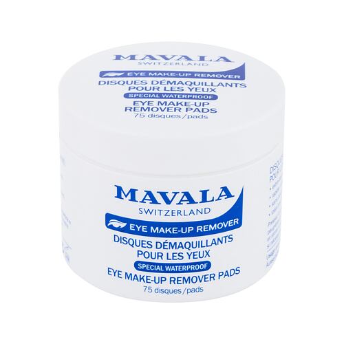 Odličovač očí MAVALA Eye Make-Up Remover Pads 75 ks