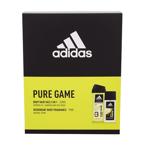 Deodorant Adidas Pure Game 75 ml poškozená krabička Kazeta