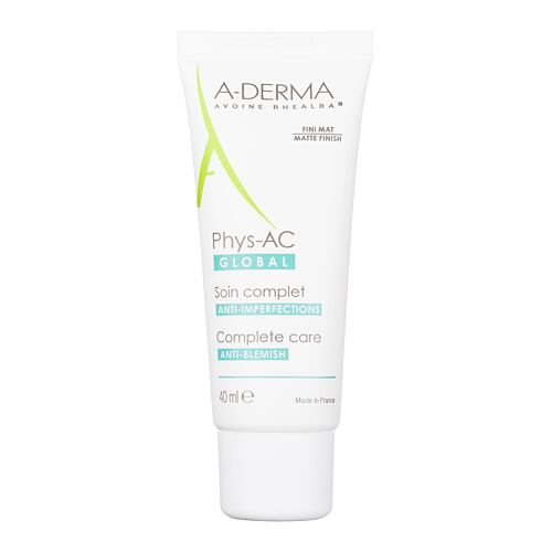 Denní pleťový krém A-Derma Phys-AC Global Complete Care 40 ml