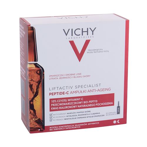 Pleťové sérum Vichy Liftactiv Peptide-C Anti-Aging Ampoules 54 ml poškozená krabička