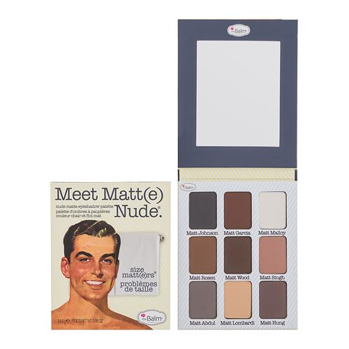 Oční stín TheBalm Meet Matt(e) Nude Eyeshadow Palette 24,5 g