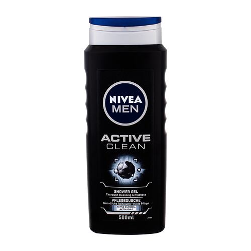 Sprchový gel Nivea Men Active Clean 500 ml poškozený flakon