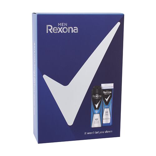 Sprchový gel Rexona Cobalt 250 ml poškozená krabička Kazeta