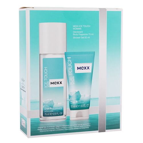 Deodorant Mexx Ice Touch Woman 2014 75 ml poškozená krabička Kazeta