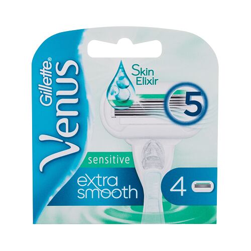 Náhradní břit Gillette Venus Extra Smooth Sensitive 4 ks poškozená krabička
