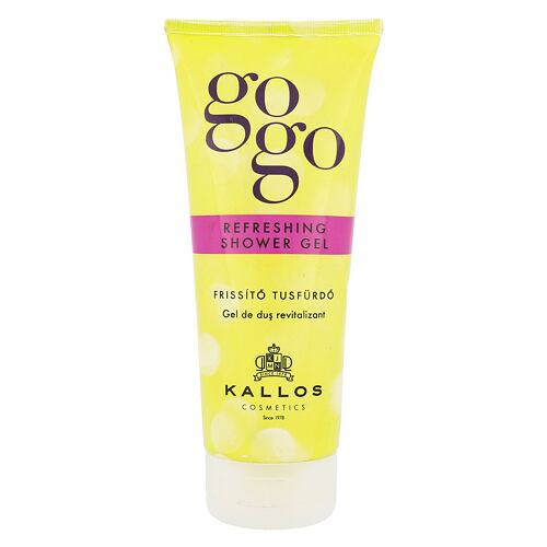 Sprchový gel Kallos Cosmetics Gogo Refreshing 200 ml poškozený obal