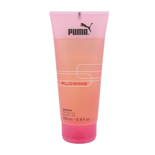Sprchový gel Puma Flowing Woman 200 ml poškozený obal