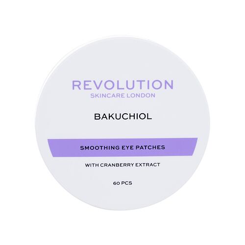 Maska na oči Revolution Skincare Bakuchiol Smoothing Eye Patches 60 ks