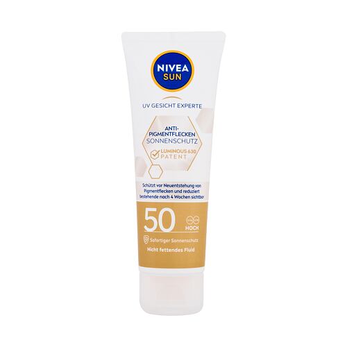 Opalovací přípravek na obličej Nivea Sun Luminous 630 Face Sun Cream SPF 50 40 ml