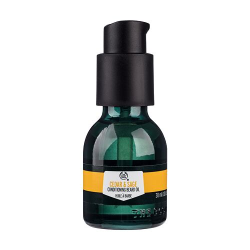 Olej na vousy The Body Shop Cedar & Sage Conditioning Beard Oil 30 ml