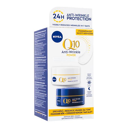 Denní pleťový krém Nivea Q10 Power 50 ml poškozená krabička Kazeta