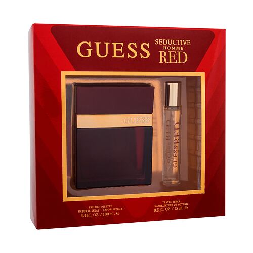 Toaletní voda GUESS Seductive Homme Red 100 ml Kazeta