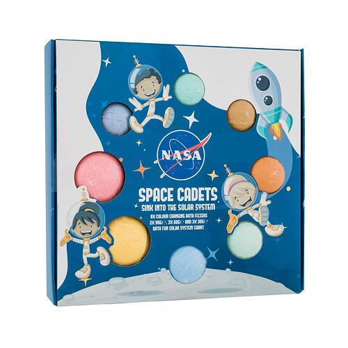 Bomba do koupele NASA Space Cadets Bath Fizzers Kit 90 g poškozená krabička Kazeta