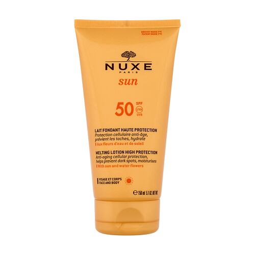 Opalovací přípravek na tělo NUXE Sun High Protection Melting Lotion SPF50 150 ml