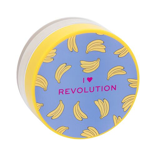 Pudr I Heart Revolution Loose Baking Powder 22 g Banana poškozená krabička