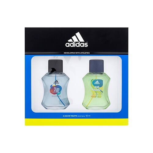 Toaletní voda Adidas Team Five 50 ml poškozená krabička Kazeta