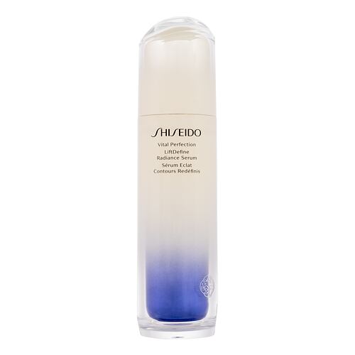 Pleťové sérum Shiseido Vital Perfection Liftdefine Radiance Serum 80 ml poškozená krabička
