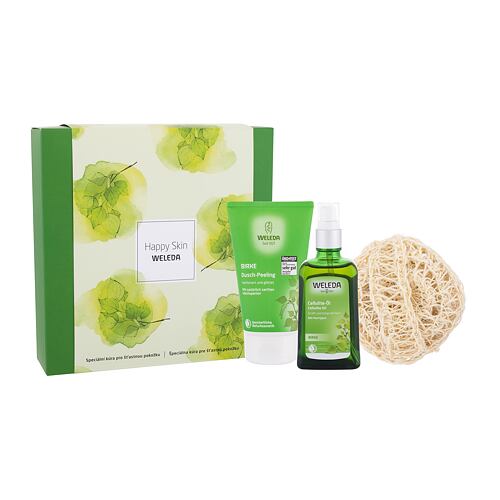 Proti celulitidě a striím Weleda Happy Skin 100 ml poškozená krabička Kazeta
