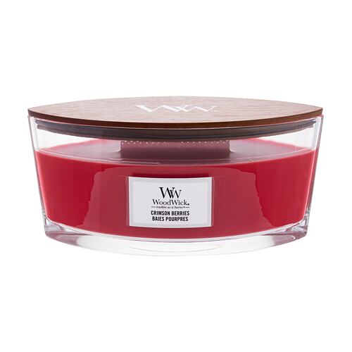 Vonná svíčka WoodWick Crimson Berries 453,6 g poškozený obal