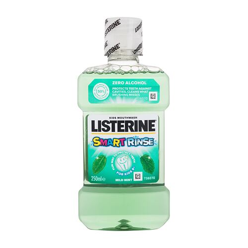 Ústní voda Listerine Smart Rinse Mild Mint Mouthwash 250 ml