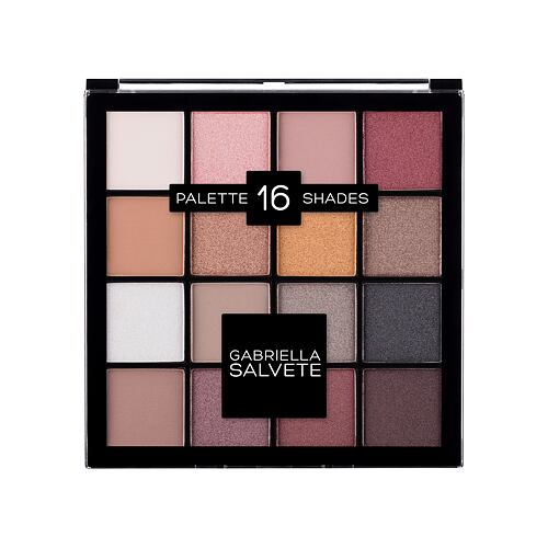 Oční stín Gabriella Salvete Palette 16 Shades 20,8 g 02 Pink poškozená krabička