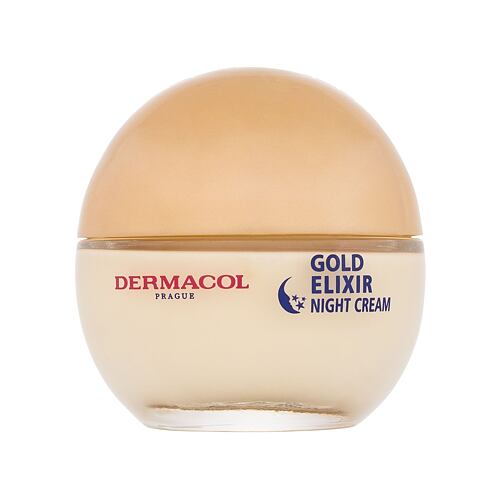 Noční pleťový krém Dermacol Gold Elixir 50 ml