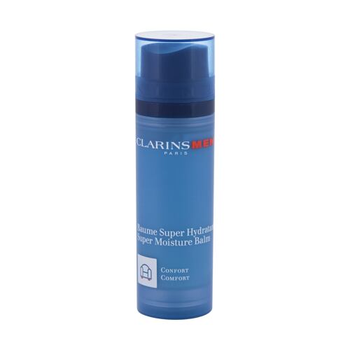 Denní pleťový krém Clarins Men Super Moisture Balm Comfort 50 ml poškozená krabička