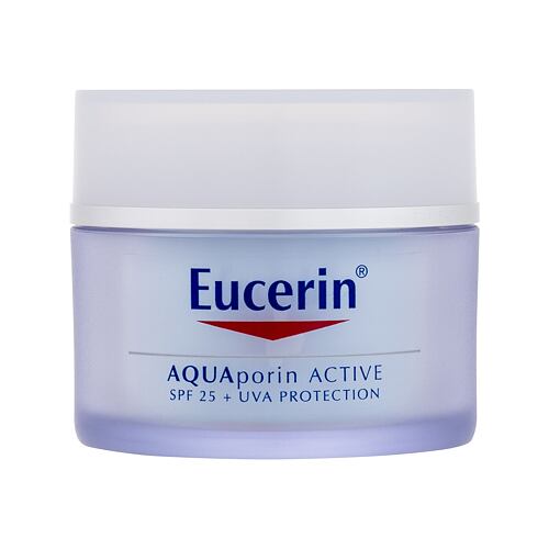 Denní pleťový krém Eucerin AQUAporin Active SPF25 50 ml poškozená krabička