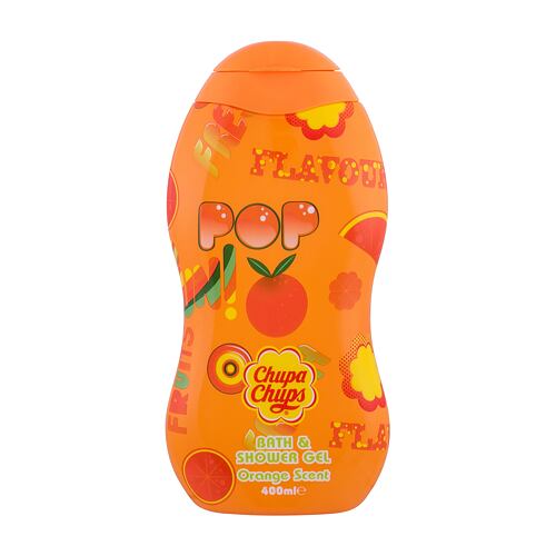 Sprchový gel Chupa Chups Bath & Shower Orange Scent 400 ml poškozený obal