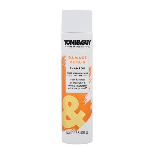 Šampon TONI&GUY Damage Repair 250 ml poškozený flakon