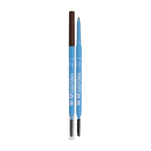 Tužka na obočí Rimmel London Kind & Free Brow Definer 0,09 g 006 Espresso