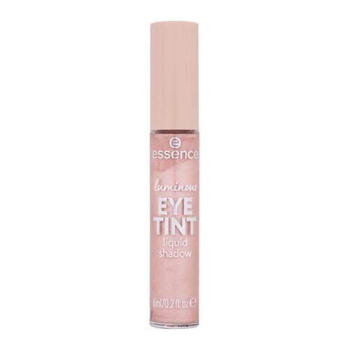 Oční stín Essence Luminous Eye Tint Liquid Shadow 6 ml 01 Dazzling Rose