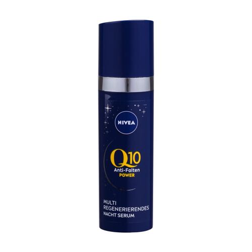 Pleťové sérum Nivea Q10 Power Ultra Recovery Night Serum 30 ml poškozená krabička