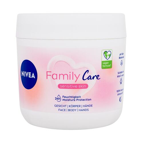 Tělový krém Nivea Family Care 450 ml