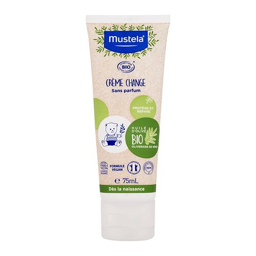 Na opruzeniny Mustela Bio Diapper Cream 75 ml