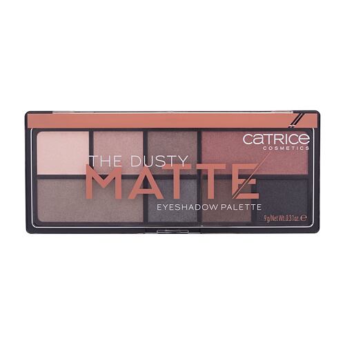 Oční stín Catrice The Dusty Matte Eyeshadow Palette 9 g