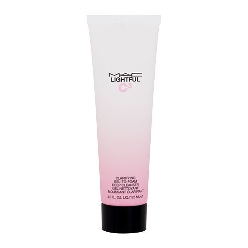 Čisticí gel MAC Lightful C3 Clarifying Gel-To-Foam Deep Cleanser 125 ml