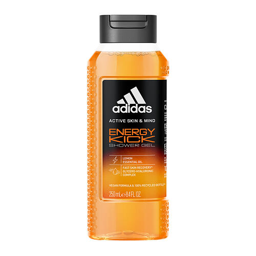 Sprchový gel Adidas Energy Kick New Clean & Hydrating 250 ml