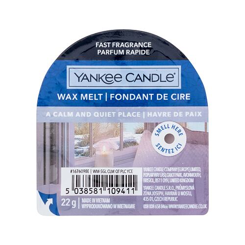 Vonný vosk Yankee Candle A Calm & Quiet Place 22 g poškozený obal