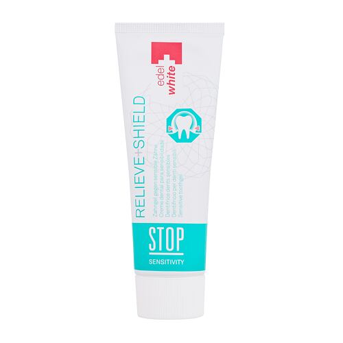 Zubní pasta Edel+White Stop Sensitivity Relieve + Shield Toothgel 75 ml