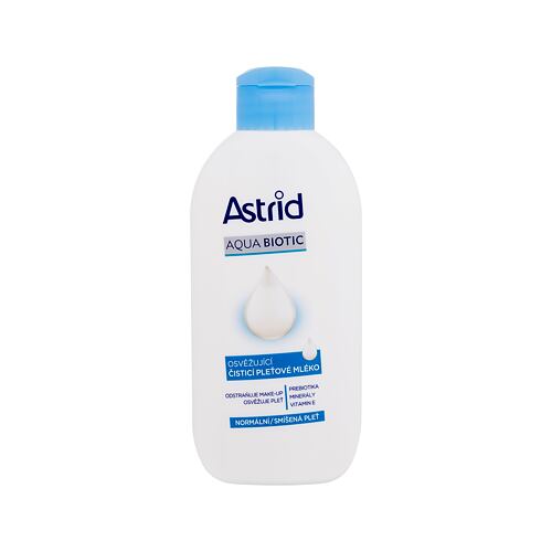Čisticí mléko Astrid Aqua Biotic Refreshing Cleansing Milk 200 ml