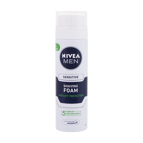 Pěna na holení Nivea Men Sensitive 200 ml poškozený flakon
