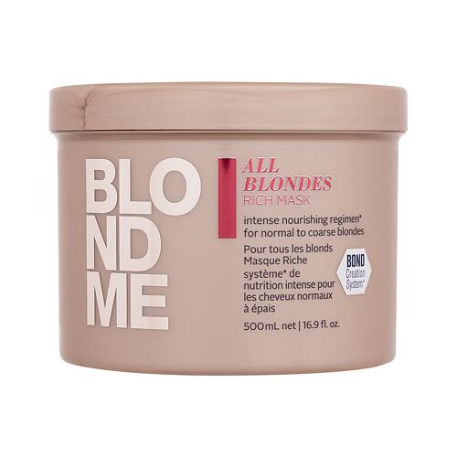 Maska na vlasy Schwarzkopf Professional Blond Me All Blondes Rich Mask 500 ml