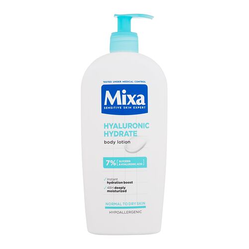 Tělové mléko Mixa Hyaluronic Hydrate 400 ml