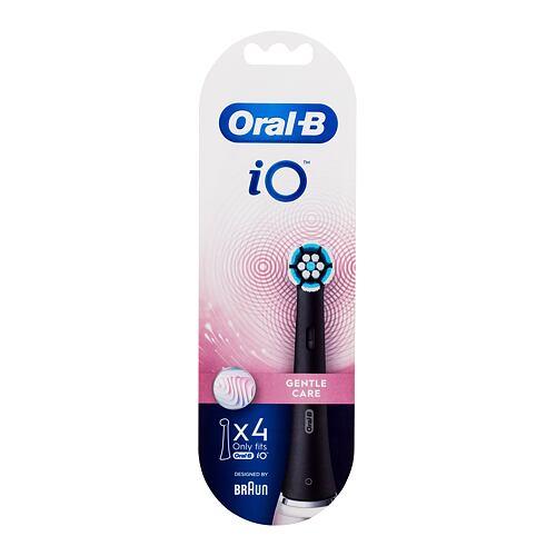 Náhradní hlavice Oral-B iO Gentle Care Black 4 ks